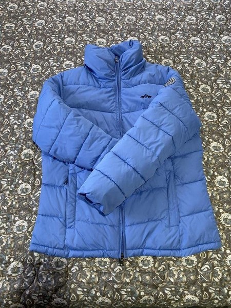 Women HV Polo Jacket Navy Polyester XXL