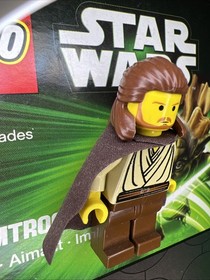 LEGO Star Wars Qui-Gon Jinn Jedi Minifigure Minifig Toy 7101 7121 7161 7171
