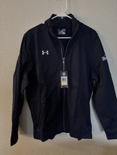 Under Armour Men's Cold Gear Zip-Up Jacket  Blue Size Medium