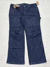 Duluth Jeans Women's Double Flex Double-Chapped Bootcut Work Jeans Size 12 NEW