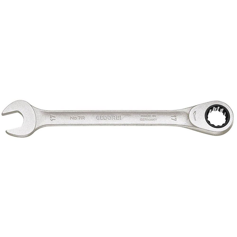 Gedore Open-end Wrench With Ring Ratchet UD Profile 14 mm