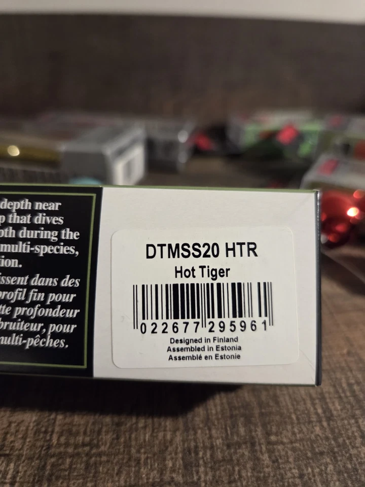 Rapala DTMSS20 HT HOT TIGER (Discontinued Color) VERY RARE! - Image 3 of 3