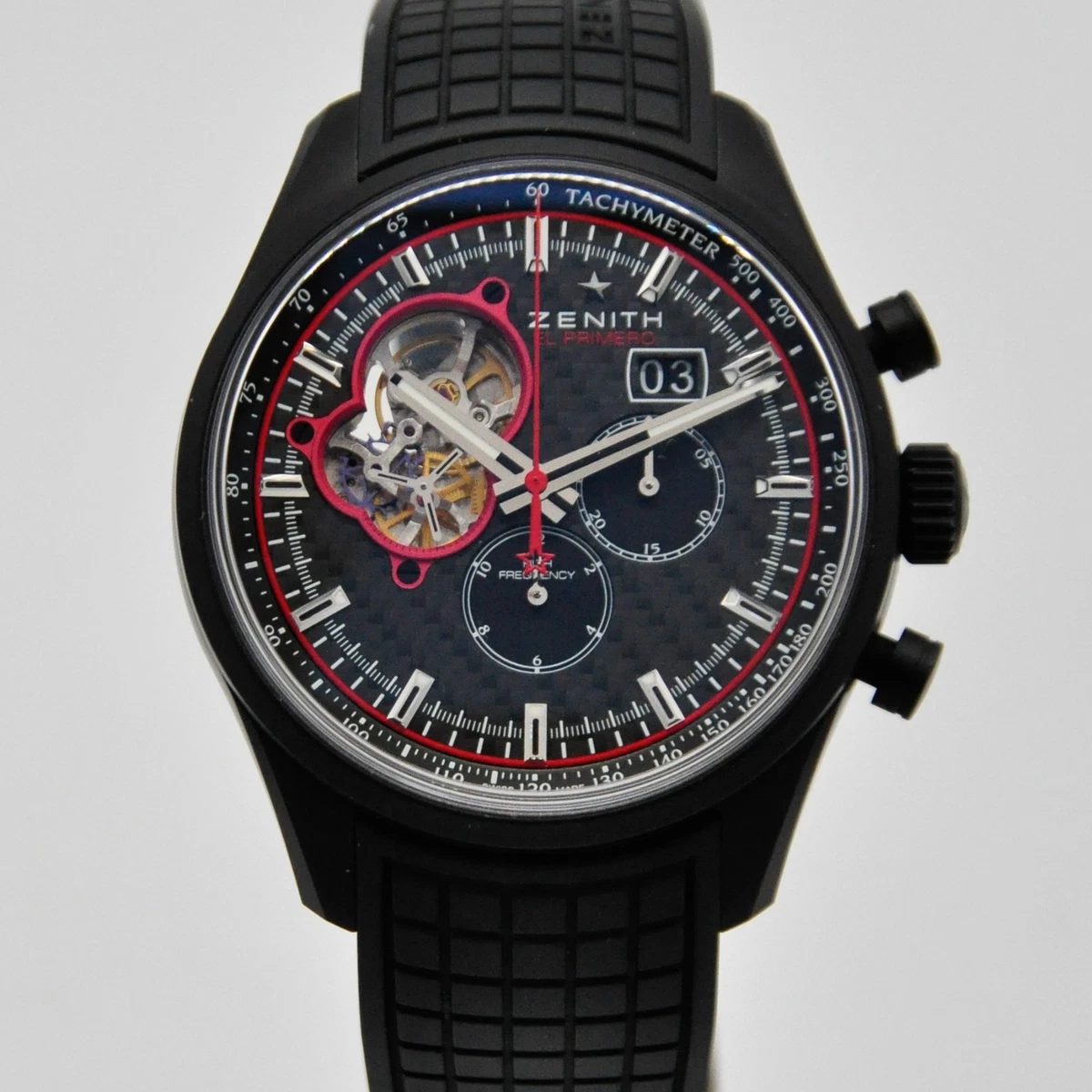 Zenith El Primero Men Rubber Band Wristwatches for sale | eBay