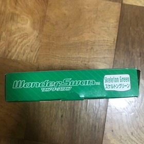 Wonderswan Wonder Swan  Bandai WonderSwan Console Transparent clear Green