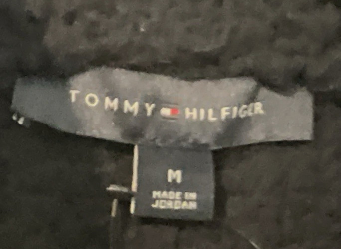 Tommy Hilfiger Women’s Navy Fleece Zip Front Jacket Pockets Size M NWT thumbnail 5