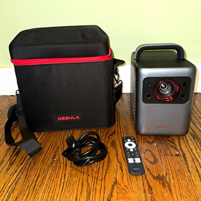 Nebula Cosmos Laser 4K Laser Projector 2200 ANSI, Portable w/ Case