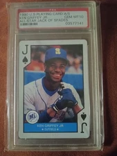 1990 U.S. Playing Cards  All-Stars-Ken Griffey Jr #JS(2nd Year Card) LOW POP