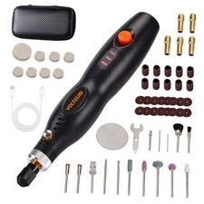 Mini Cordless Rotary Tool Set - USB Rechargeable Rotary Tool with 76