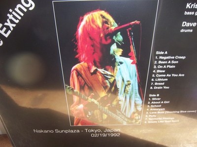 Nirvana Fire Extinguisher Live Japan 1992 Sealed Record LP Album