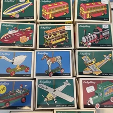 Schylling Tin Toy Ornaments The Collector Series Lot Of 14