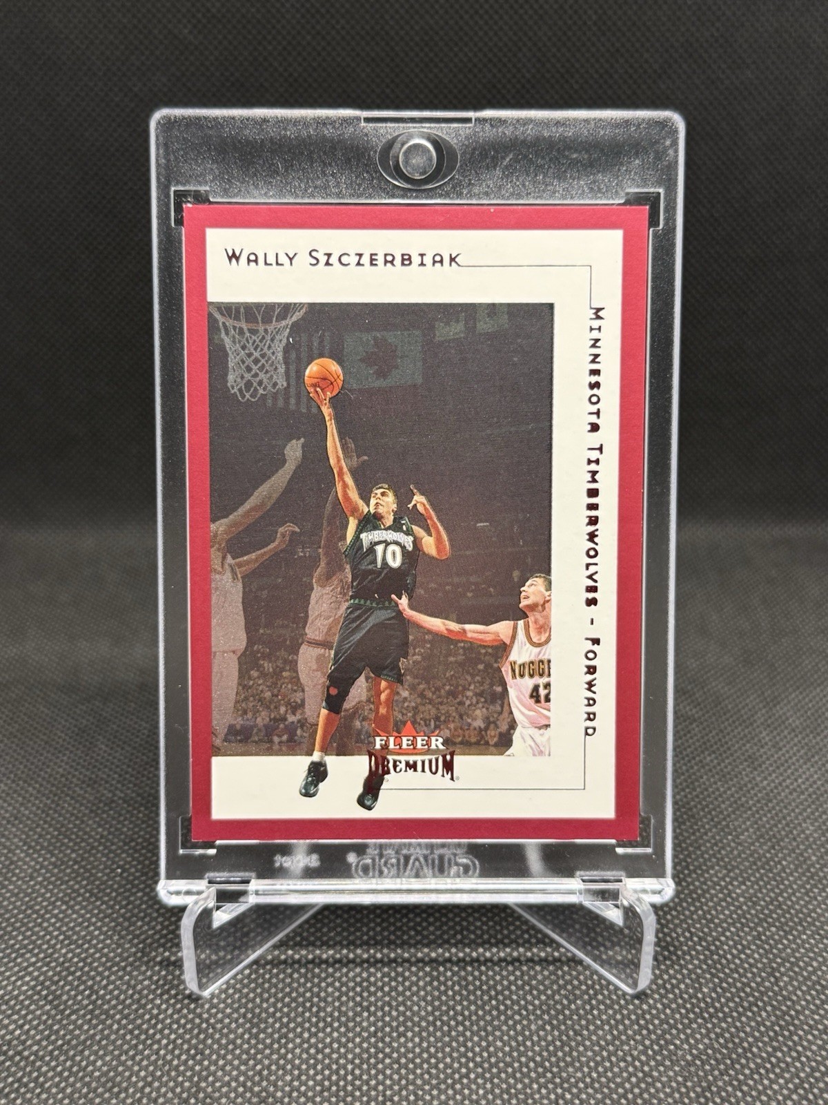 Wally Szczerbiak 2001-02 Fleer Premium Star Rubies Ruby /100 #SR45 Timberwolves
