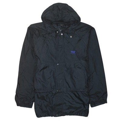 Helly Hansen Regenjacke Herren schwarz L wasserdicht mit Kapuze