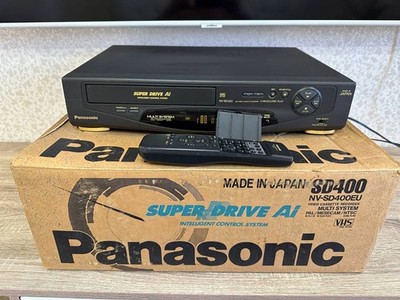 Panasonic NV-SD400EU VHS VCR Multi System PAL NTSC MESECAM 4 Head