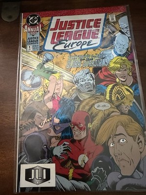 Justice League Europe Annual #1 (DC Comics June 1990)