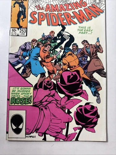 The Amazing Spider-Man #253 FN 6.0 (1984) Marvel Comics 1st Rose App. MCU