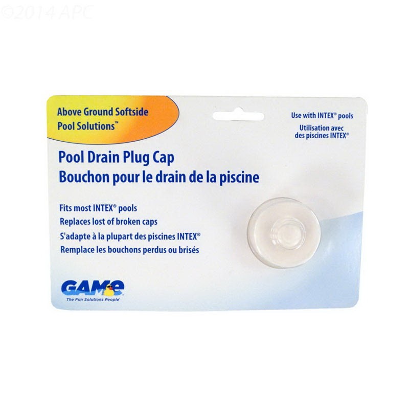 GREAT AMERICAN MERCHANDISE 4562 1/2" PVC Pool Drain Plug Cap