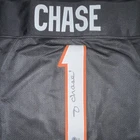 New ListingJa'Marr Chase Signed Jersey Cincinnati Bengals #1 Black Autographed NFL