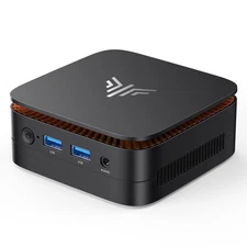 KAMRUI Mini PC, 16GB DDR4 RAM 512GB M.2 SSD, Mini Computer Intel Twin Lake N1...
