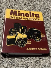 Minolta System Handbook Binder Photo Book Joseph Cooper