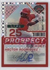 2024 Panini Prospect Edition 36/99 Hector Rodriguez #66 Auto 14ij