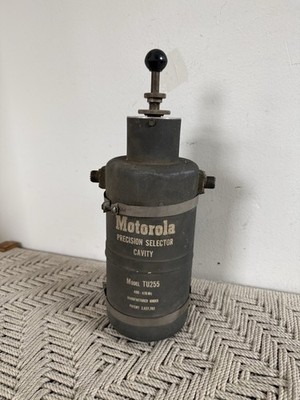  Vintage 1960s Motorola Precision Selector Cavity TU-255 Band Pass Resonator!