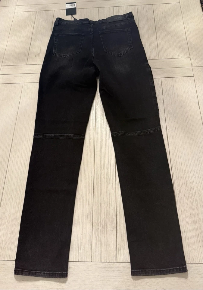 Jeans The Kooples negros esculpidos unisex talla 31 nuevos con etiquetas $275 Foto 4 de 4