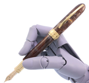 VISCONTI Fountain Pen Van Gogh Maxi Cappuccino Resin Nib F 14K