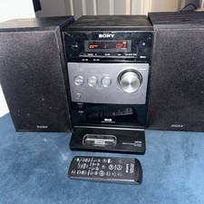 Sony Micro HiFi System CMT-FX350i DAB/FM, Ipod Dock, CD Player with remote