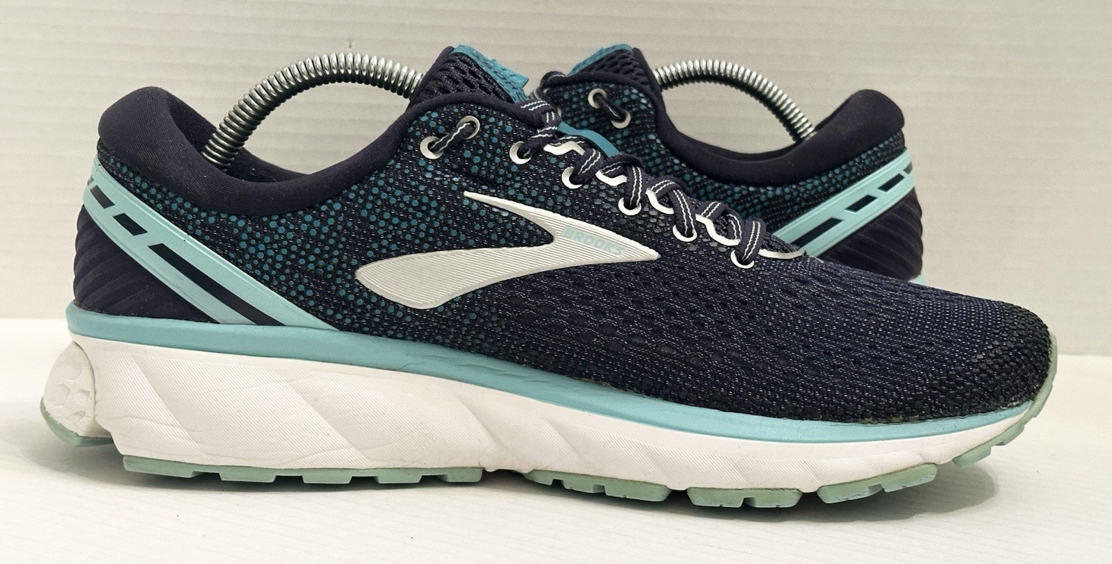 Brooks Ghost 11 Women's Running Shoes Navy Teal Size 11 thumbnail 3