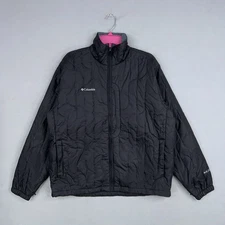 NEED Jacket Mens Large Black XC.O Interchange Core Quilted Full Zip Outdoors
