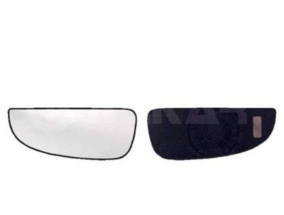 SPIEGELGLAS + HALTER links für CITROËN JUMPER Autobús 4/2006-