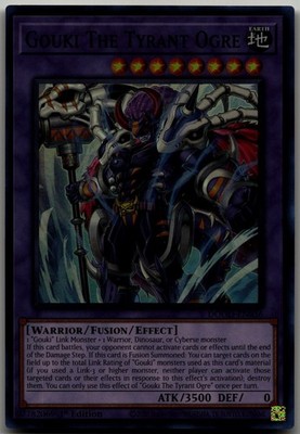 Gouki The Tyrant Ogre Super Rare Doom of Dimensions DOOD-EN036 NM
