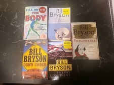 Bill Bryson - 5 Books, 1 Hardback, 4 Paperback