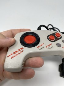 Nintendo NES-027 NES Max Turbo Controller OEM Authentic Untested Gray Wired OG
