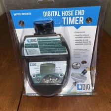 DIG Battery Powered Digital Hose End Watering Timer B09DB NEW IN BOX 🔥