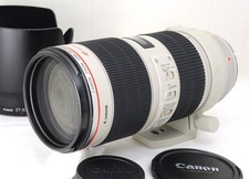 Obiettivo Canon EF 70-200mm F/2.8 L IS II USM [quasi nuovo] con cappuccio...