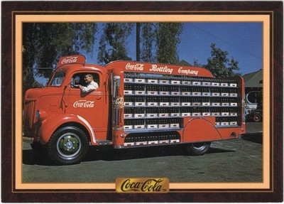 Coca-Cola Series 3 #283 ''Coca-Cola'' Truck - 1940 Single Card 1994 Collect-A-Card