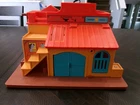 Vintage Fisher Price Little People Western Town Playset 1982 #934
