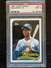 1989 Topps Traded Ken Griffey Jr #41T (RC) - PSA 9