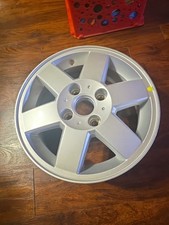 Brand New Gm 15x6 Alloy Wheel Silver Aluminum Rim 4- Lug Part 96470024