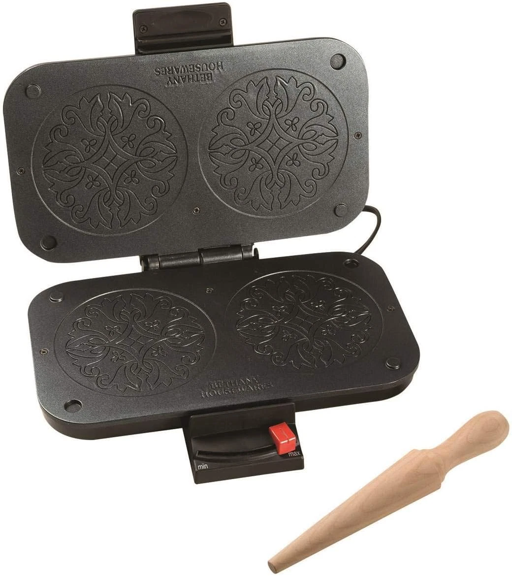 Electric Krumkake Maker - Perfectly Crispy Norwegian Cookies at Home!
Opens in a new window or tab