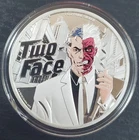 2022 Samoa DC "Two-Face" Antiqued & Proof-Like - 1 oz .9999 Fine Silver