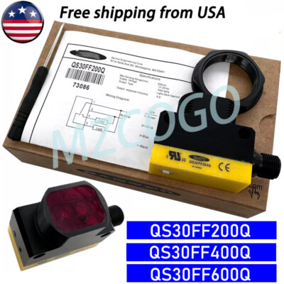1PCS New Photoelectric Switch Sensor For BANNER QS30FF200Q QS30FF600Q QS30FF400Q