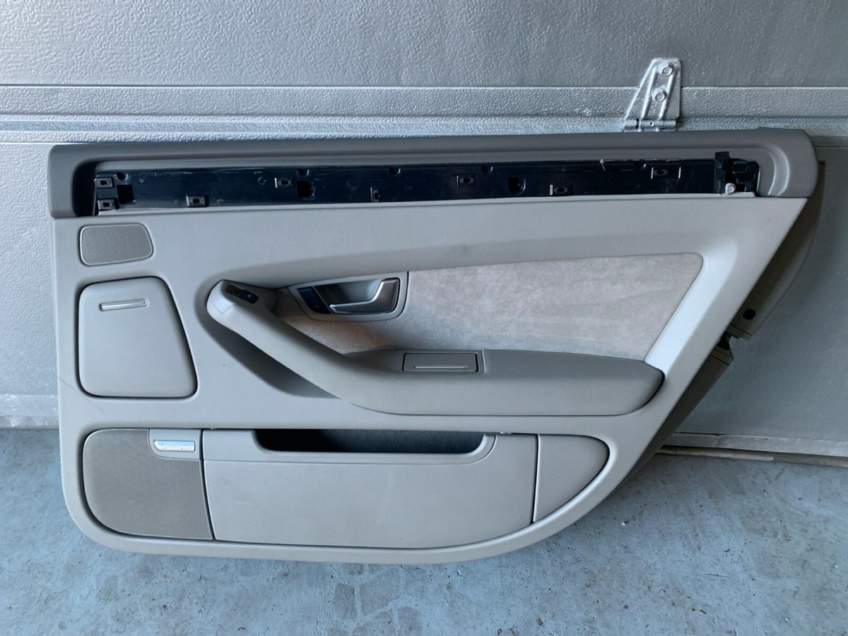 04-08 AUDI A8L D3 REAR RIGHT PASSENGER SIDE INTERIOR DOOR PANEL