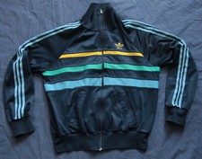 ADIDAS JACKET Vintage Retro TRACKSUIT TOP Oldschool Ventex 80s Track F174 D5 S