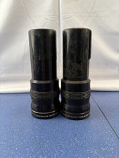 Lot of 2 D.O. Industries Golden Navitar 70-125mm Zoom Projection Lens UNTESTED 
