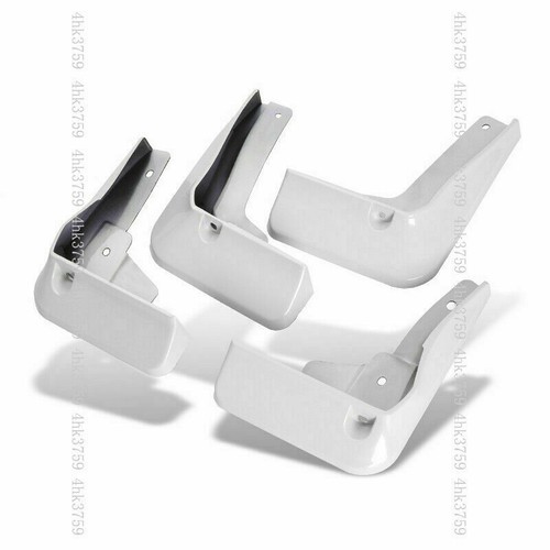 Guardabarros para Toyota Camry XLE LE L híbrido 2018-2021 aletas de barro blanco protectores contra salpicaduras - Imagen 5 de 5