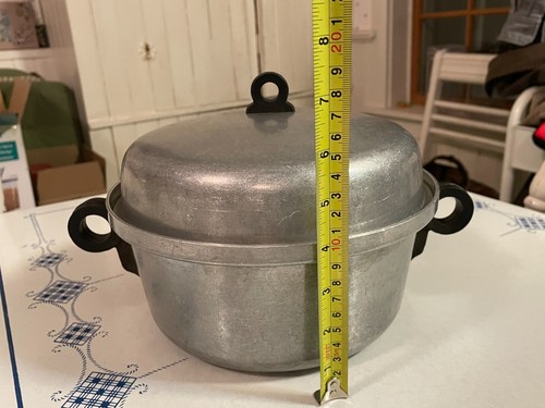 Regal Ware Vtg 2 Qt. Steamer/Bun Warmer with Insert+Lid Heavy-Duty Aluminum 3 Pc - Picture 14 of 14