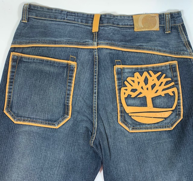 Timberland Jeans Echo Lake Black Skinny Mens 7969J