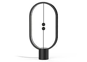 8719186023865 Allocacoc Heng Balance Ellipse Tischleuchte LED Schwarz allocacoc